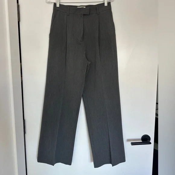 Djerf Avenue Favorite Pants Grey size small - Picture 8 of 13